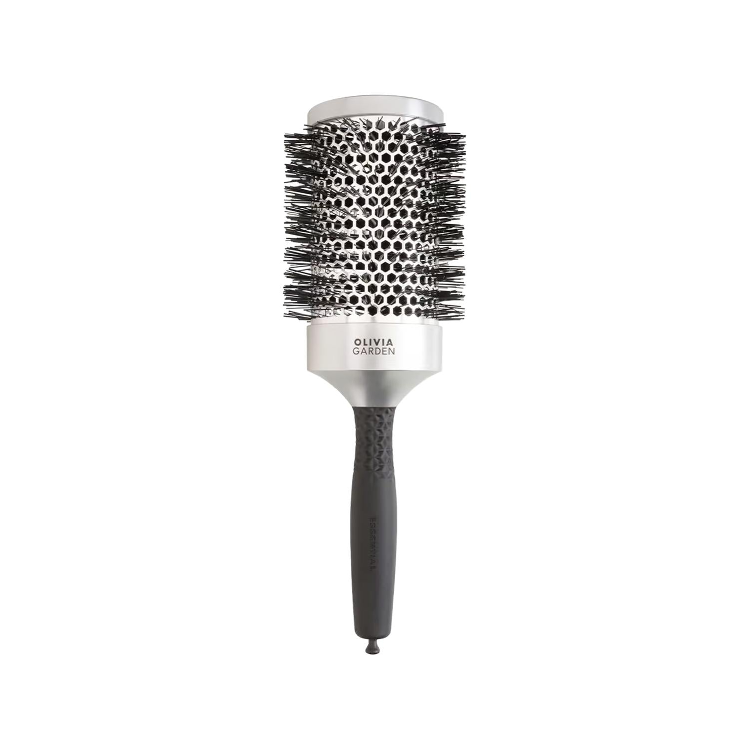 Olivia Garden Essential Blowout Classic Silver Hair Brush - Blowout Brush for Smooth Styling & Drying Olivia Garden Blowout Brush - Efficient Hair Styling Hair Brush, Blowout Brush, Olivia Garden, Hair Styling Tool, Silver Hair Brush, Hair Care, Beauty Tools, Styling Essentials, Professional Hair Care, Efficient Styling, Smooth Hair, Straight Hair, Detangling Brush, Antimicrobial Properties, Salon Quality, Home Styling, Beauty Enthusiasts