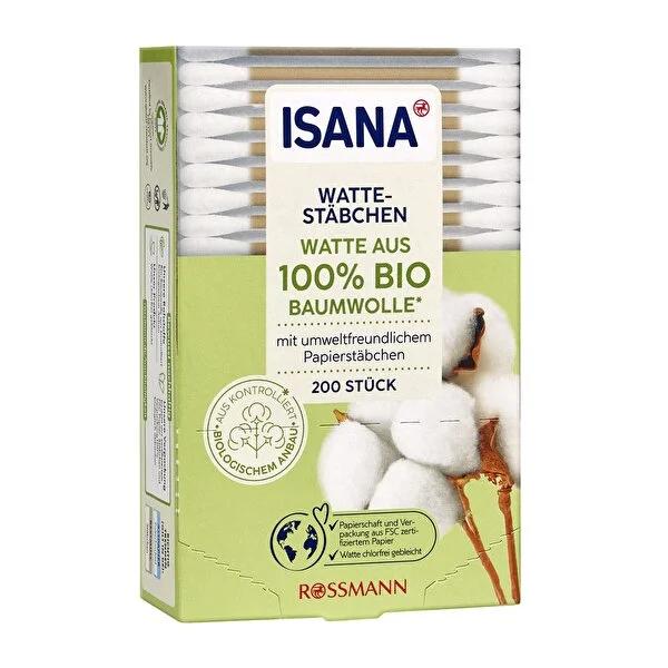 Isana Organic Cotton Swabs 200 Count - Eco-Friendly, Biodegradable, Natural Personal Care Isana Organic Cotton Swabs 200 Count - Eco-Friendly organic cotton swabs, eco-friendly cotton swabs, biodegradable cotton swabs, natural personal care products, personal hygiene products, sustainable personal care, eco-conscious products, gentle personal care, natural cotton products, Isana products