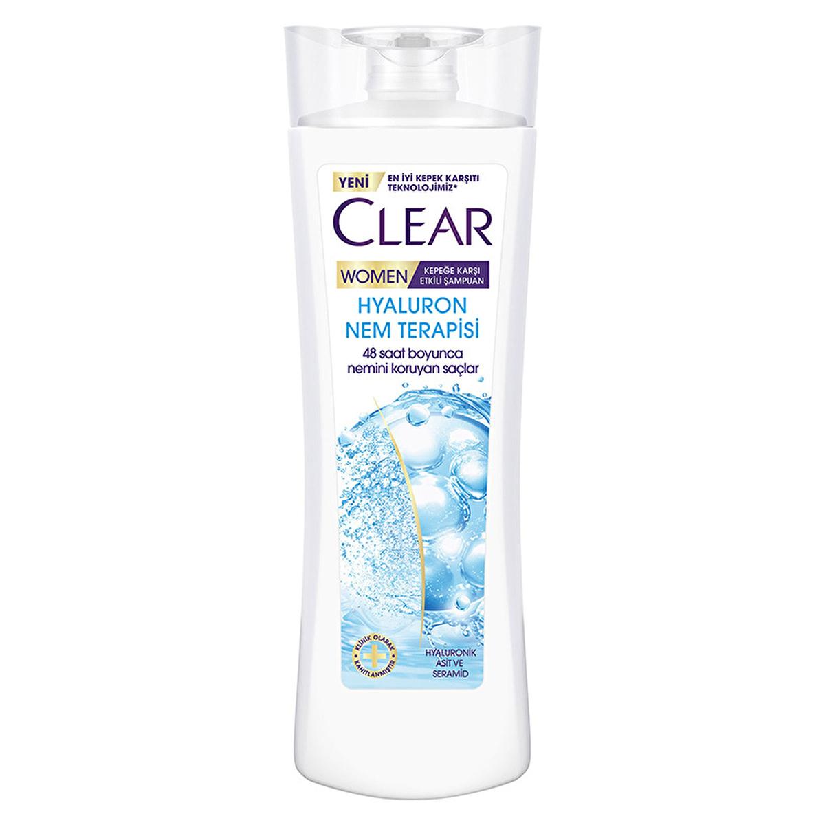 Clear Women Hyaluron Moisture Therapy Anti-Dandruff Shampoo - 48H Hydration, Dry Scalp Treatment, Volumizing Clear Women Hyaluron Shampoo: Hydrate Scalp, Anti-Dandruff anti-dandruff shampoo, moisturizing shampoo, hyaluronic acid shampoo, dry scalp treatment, volumizing shampoo, hair hydration, dandruff control, itchy scalp relief, shampoo for dry hair, clear women shampoo, shampoo, hair care, dry hair, dandruff, itchy scalp, hair volume, hydration, hyaluronic acid, ceramide, moisture-lock technology, 48-hou