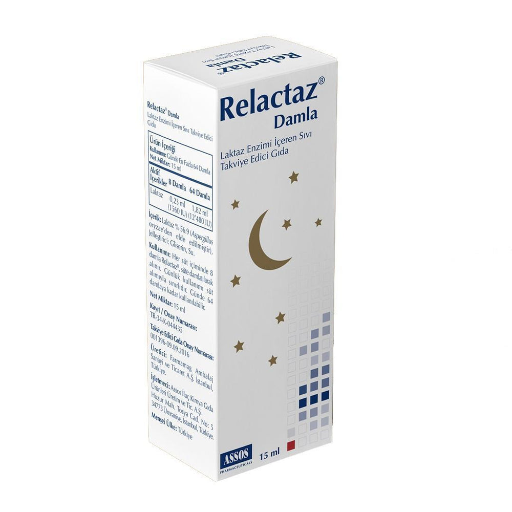 Relactaz: Lactase Enzyme Drops for Infants & Adults - Dairy Digestion Aid, Colic & Lactose Intolerance Relief - 15ml Easy-Dose Liquid Supplement - image 3