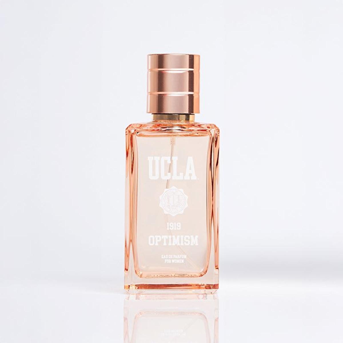 ucla optimism edp women's perfume bottle, ucla optimism women's perfume front view, ucla optimism edp close up Ucla Optimism EDP Women's Perfume - Refreshing Scent for Confident Women | 100 ml Ucla Optimism EDP - Refreshing Women's Perfume 100 ml women-perfume, refreshing-fragrance, citrus-scent, eau-de-parfum, ucla, optimism, floral-notes, gift-for-her, confidence, ai-generated