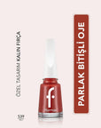Flormar Nail Enamel Pigmented Polish 539 Spicy Glossy Finish