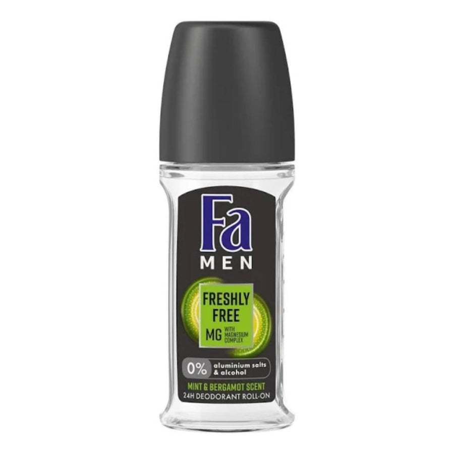 Fa Men Mint & Bergamot Deodorant Roll-On Fresh Scent 50ml