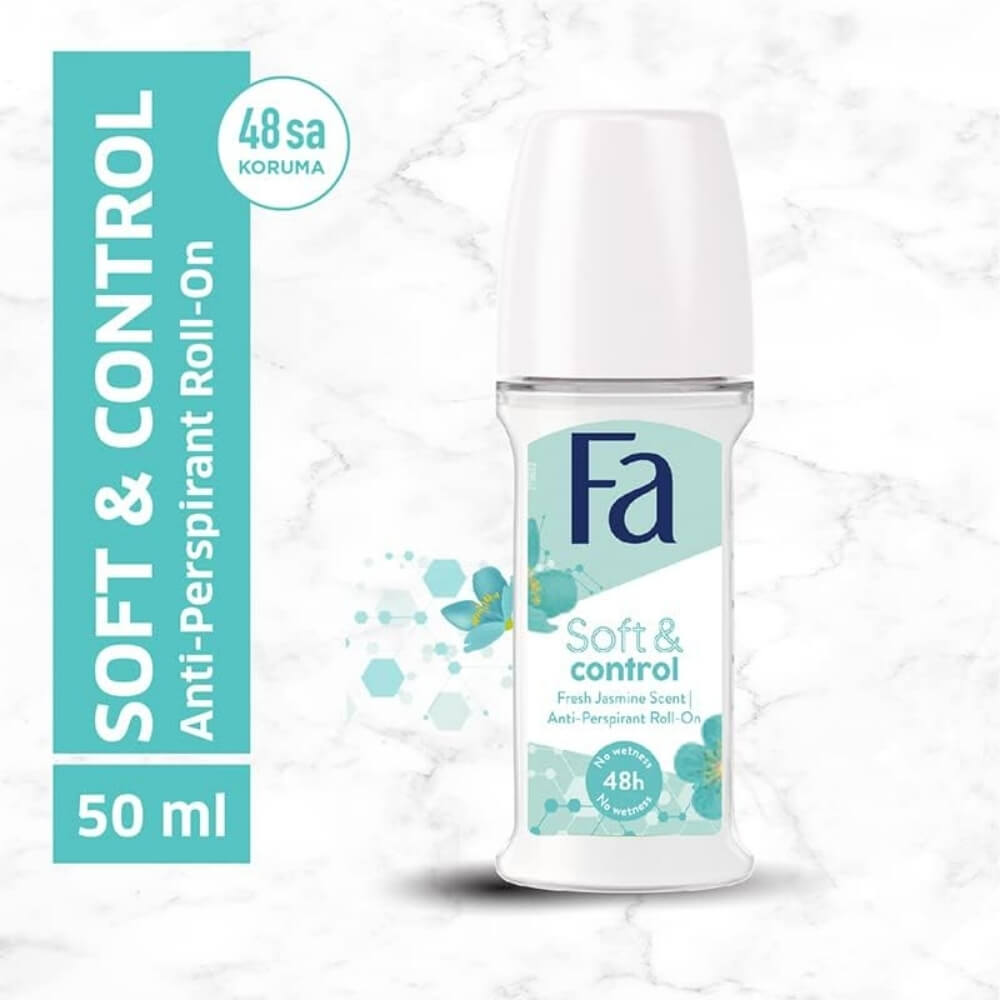 Fa Soft & Control Roll-On Deodorant for Women 50 ml