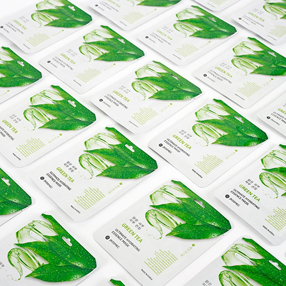 JKosmec Hydrating Green Tea Face Mask - Natural Skincare for Dry Skin, 0.85 fl oz - view 2