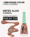 Flormar Breathing Color High Pigment Breathable Nail Polish