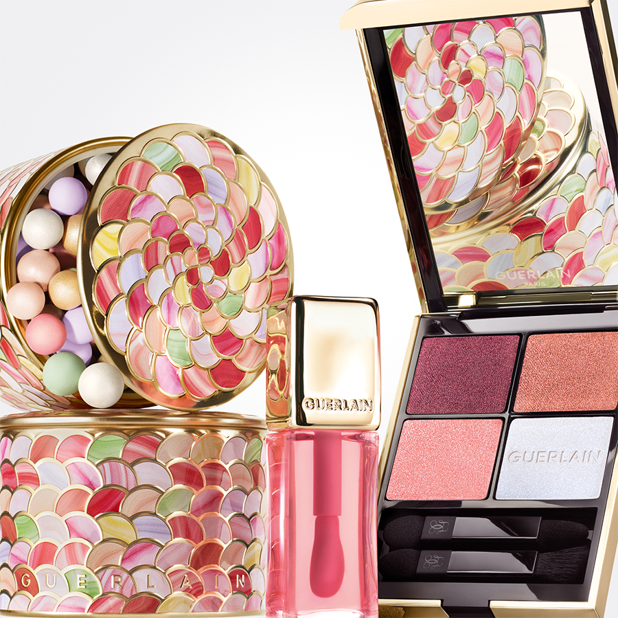 Guerlain Ombres G 458 Aura Glow Eyeshadow Palette 4g