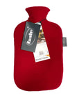 Fashy Odorless Hot Water Bottle with Cover - 2 Liter | Certified Quality