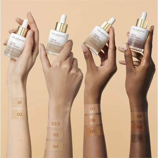 Clarins Tinted Oleo-Serum 01 Luminous Satin Finish 30 ml
