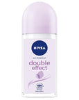 Nivea Double Effect Women's Deodorant Roll-On - 48-Hour Anti-Perspirant Protection, Alcohol-Free, Natural Avocado - view 2
