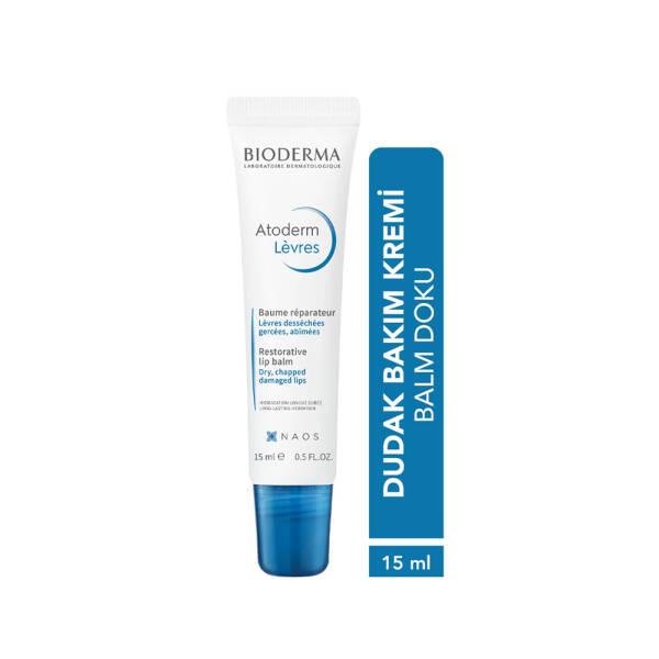 Bioderma Atoderm Lip Balm - Moisturizing Lip Care with Shea Butter & Avocado Oil for Dry, Chapped Lips - view 2