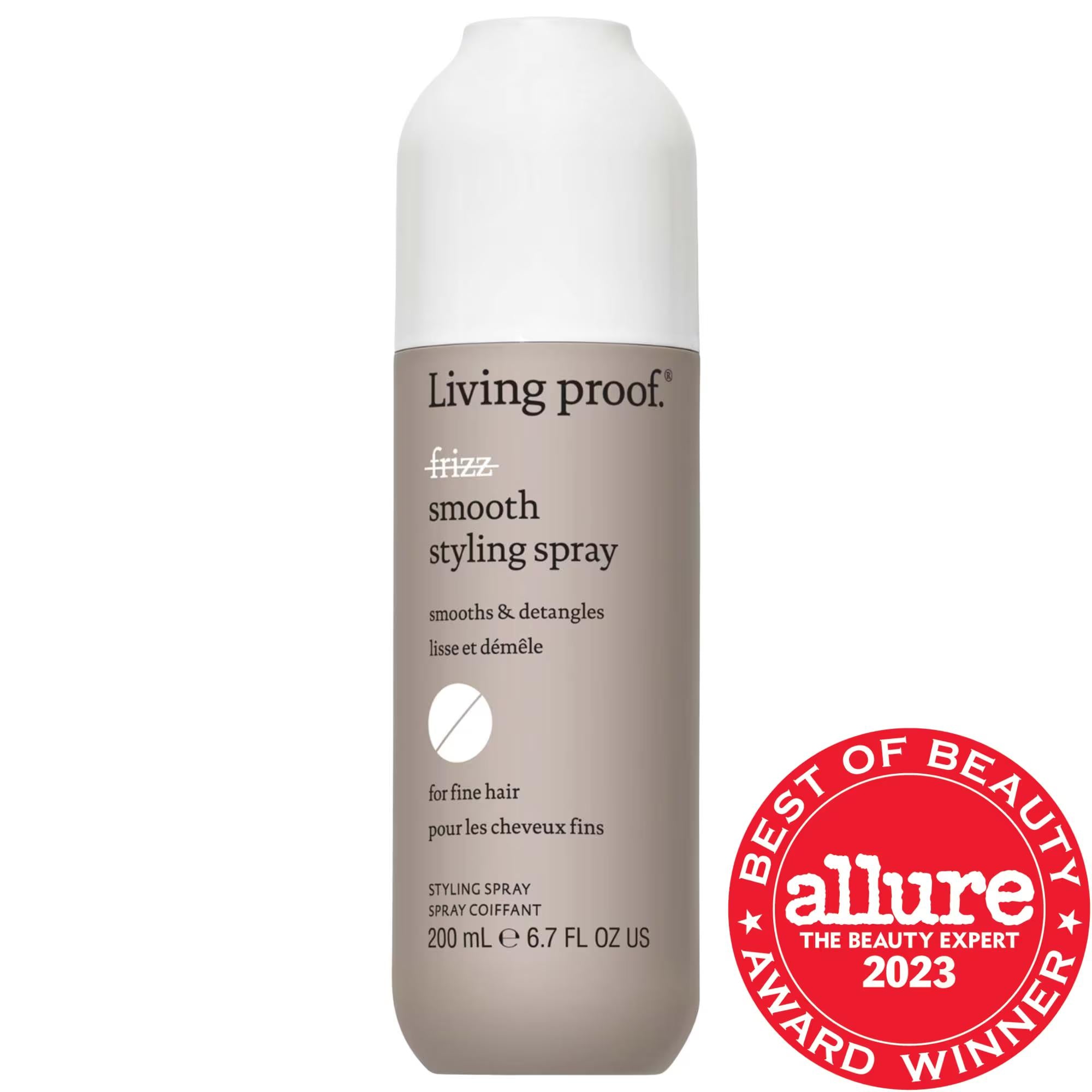 No Frizz Smooth Styling Spray for Fine Hair - Silicone-Free, Heat Protectant up to 450°F No Frizz Smooth Styling Spray - Silicone-Free &amp; Heat Protectant hair styling spray, anti-frizz hair product, silicone-free hair spray, heat protectant for hair, fine hair smoothing product, hair care, frizz control, smooth styling, heat protection, fine hair, straight hair, wavy hair, styling products, hair treatments