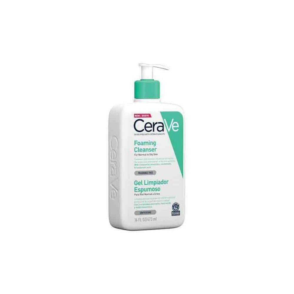 CeraVe Foaming Facial Cleanser for Normal to Oily Skin - Gentle, Non-Comedogenic &amp; Hydrating CeraVe Foaming Cleanser - Gentle &amp; Non-Comedogenic CeraVe Foaming Cleanser, Gentle facial cleanser for normal to oily skin, Ceramide and hyaluronic acid skincare, Non-comedogenic facial cleanser, Fragrance-free skincare for sensitive skin, Facial cleanser, Skincare for normal to oily skin, Ceramide skincare, Hyaluronic acid skincare, Niacinamide skincare, Gentle cleansing, Non-comedogenic skincare, Fragrance-free sk