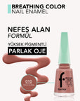 Flormar Breathing Color High-Pigment Breathable Nail Polish