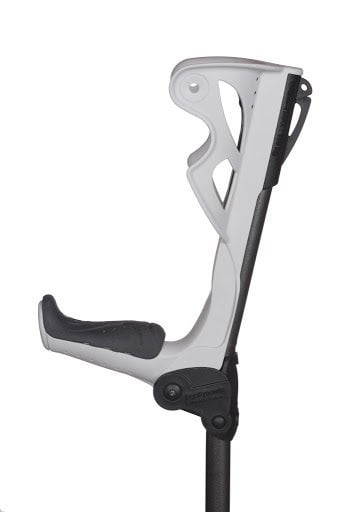 FDI France Ergodynamic Forearm Crutch White Medium 1 Count