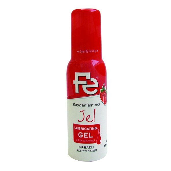 Fe Strawberry Scented Water-Based Lubricant Gel 100ml