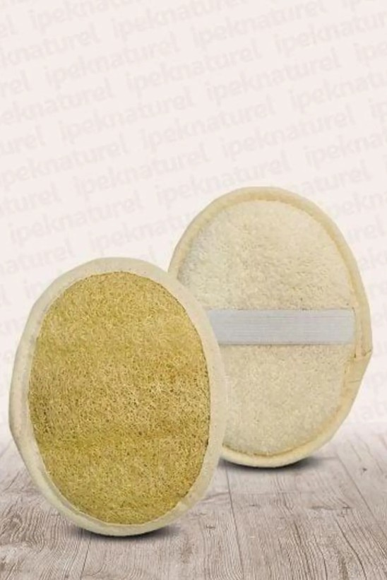 Fe Loofah Pad Face &amp; Body Exfoliating Sponge 1 Count