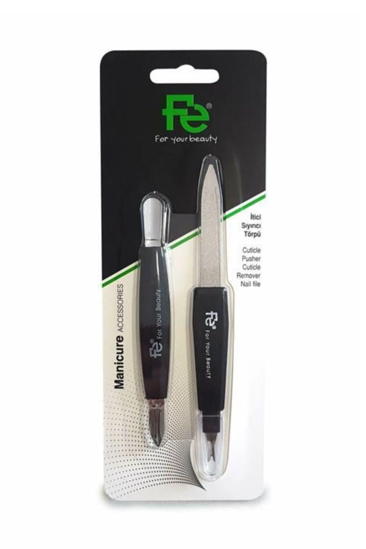 Fe Cuticle Pusher &amp; Peeler Nail Care Tool 1 Count