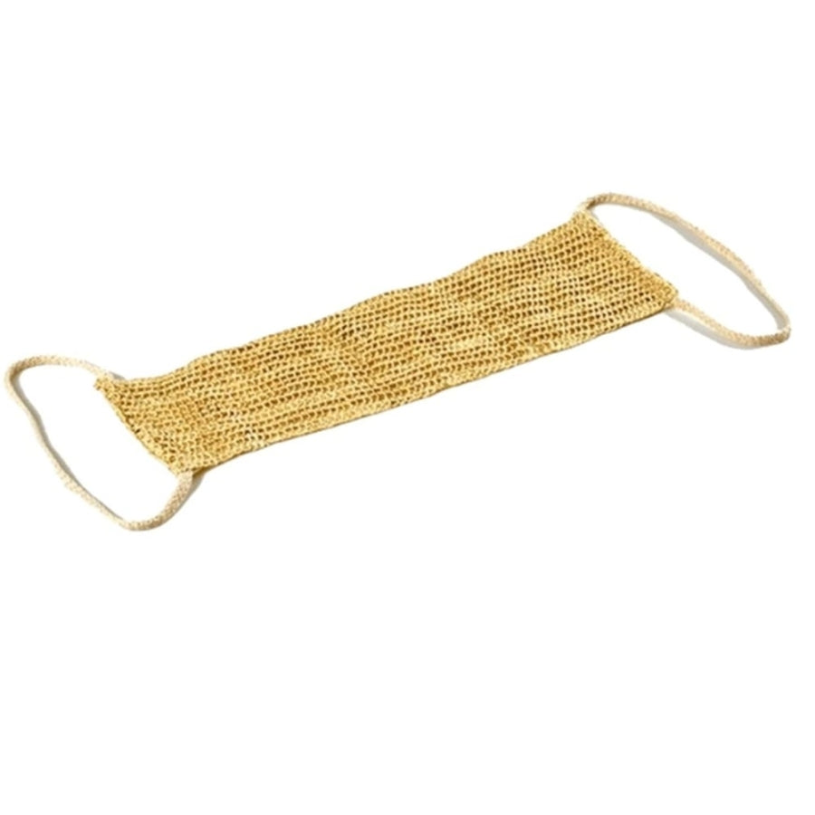Fe Sisal Towel Back Massage Strap for Exfoliation 1 pc