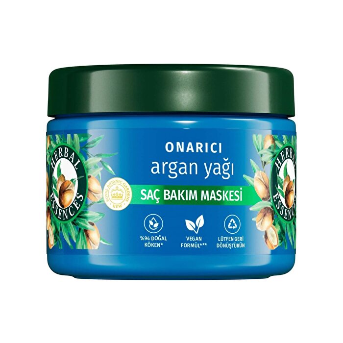 Herbal Essences Repairing Argan Oil Hair Mask 300ml - Nourishing Treatment - Hair Mask