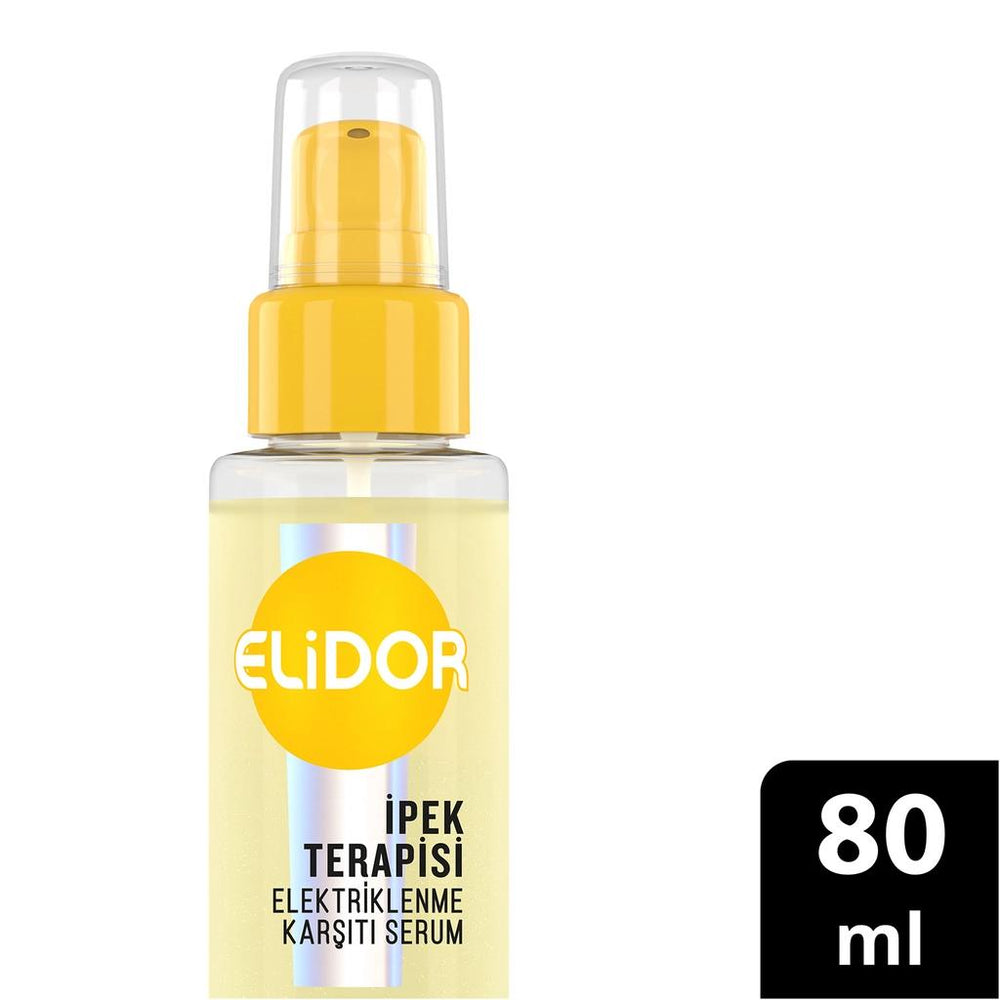 Elidor Silk Therapy Anti-Frizz Hair Serum 80 ml