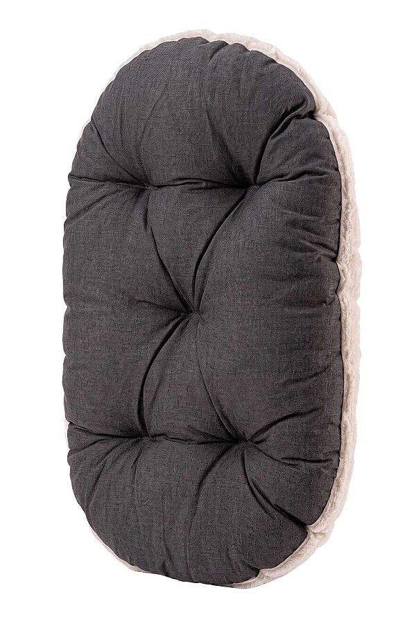 Ferplast 55 4 Relax Brown & Beige Plush Pet Bed