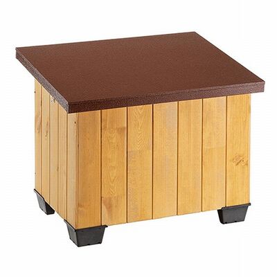 Ferplast Baita 60 Wooden Dog Kennel Weatherproof Shelter 73.5cm