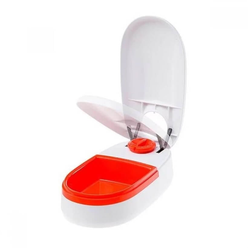 Ferplast Cometa Automatic Pet Food Dispenser for Cats & Dogs 400ml