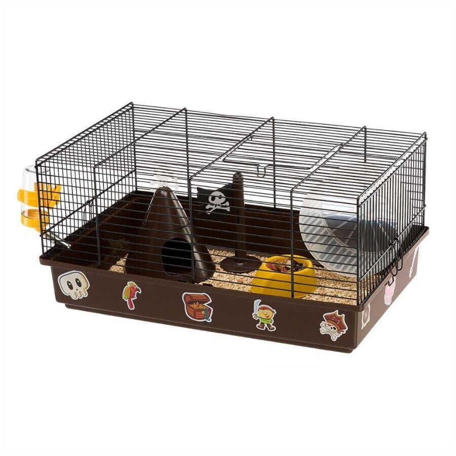 Ferplast Criceti 9 Pirate Themed Hamster Cage 46x29 cm