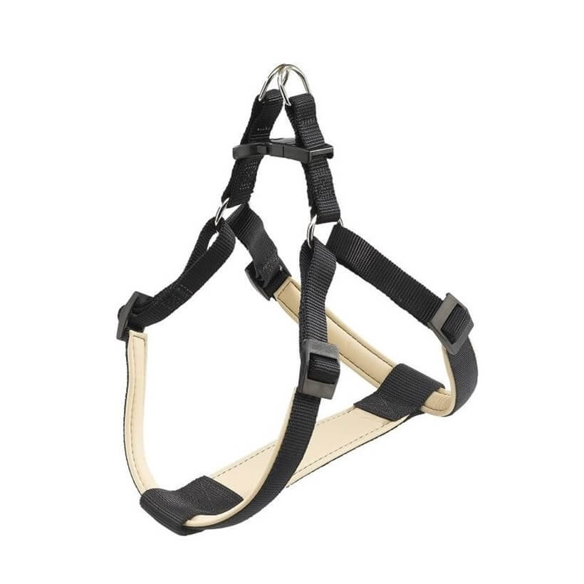 Ferplast Daytona Soft Padded Dog Harness Black Small