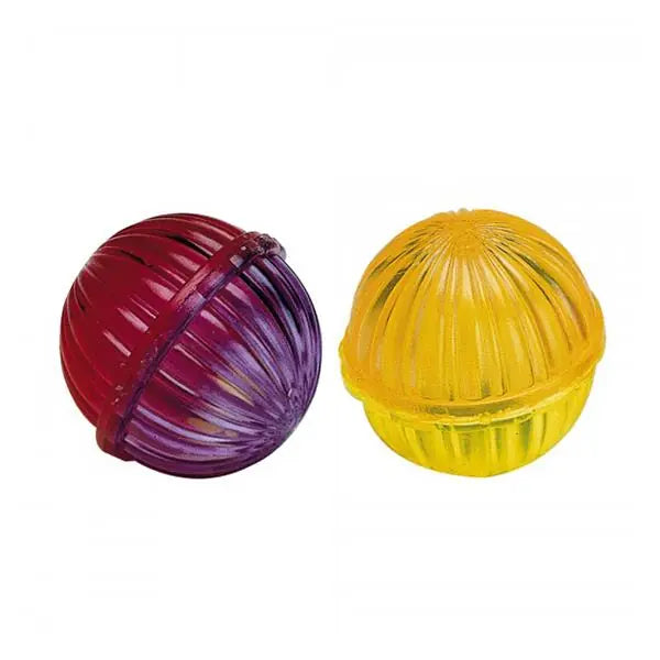Ferplast PA 5204 Translucent Ball Cat Toy with Sound - 4cm