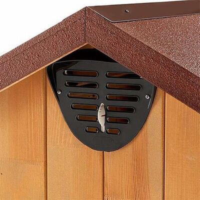 Ferplast Domus Wooden Dog Kennel Weatherproof Medium 70x83x67 cm