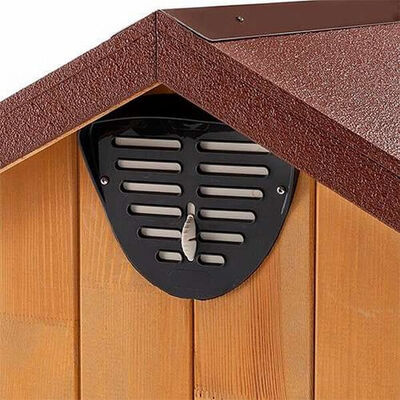 Ferplast Domus Wooden Dog Kennel Weatherproof Medium 70x83x67 cm
