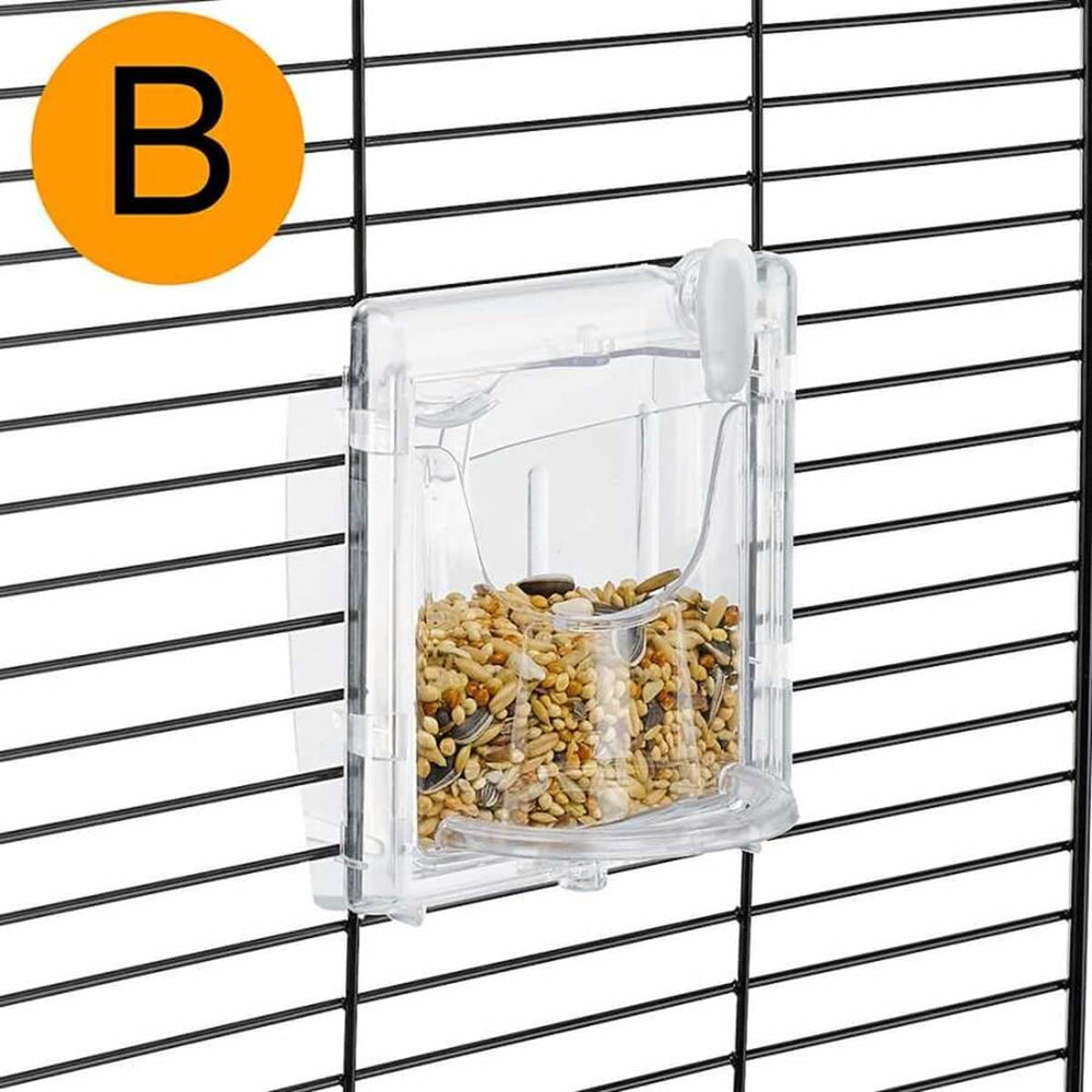 Ferplast Brava Rotating Bird Feeder for Easy Refilling 11cm