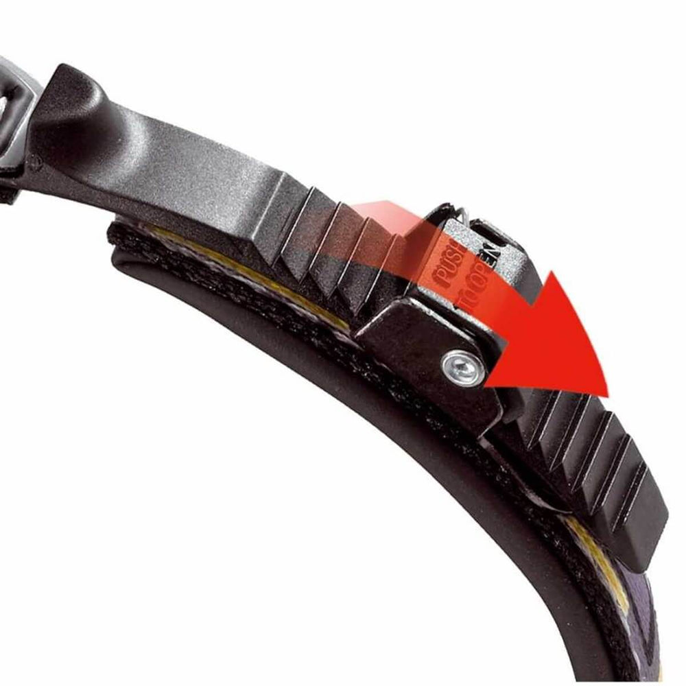 Ferplast Ergocomfort Dog Collar C15/33 Red Black, Adjustable 15mm