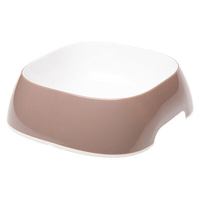 Ferplast Glam Large Melamine Pet Bowl Non-Slip Brown 1200 ml
