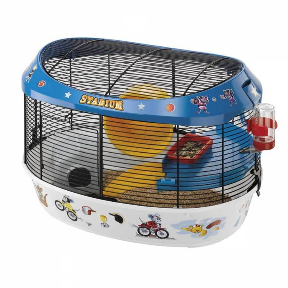 Ferplast Hamster Stadium Themed Multi-Level Habitat 49.5x34 cm