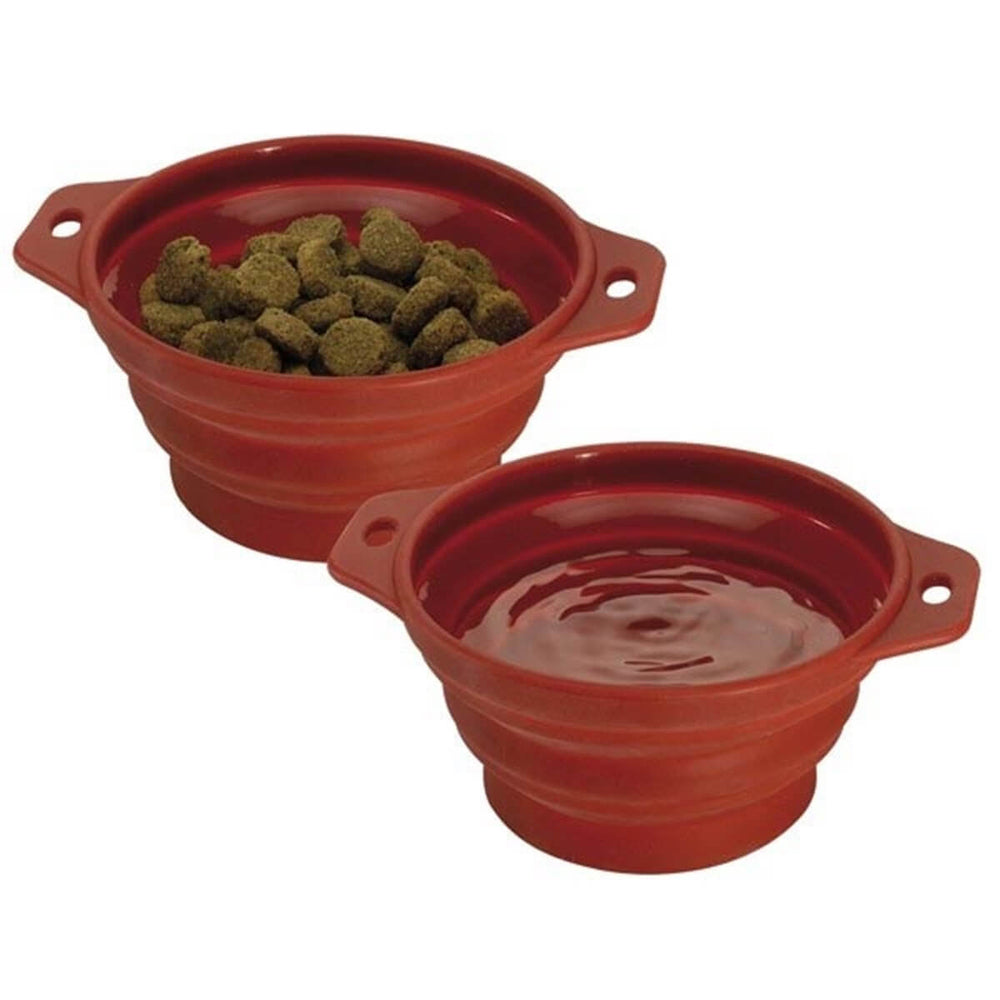 Ferplast Collapsible Pet Travel Bowl for Food and Water 500ml