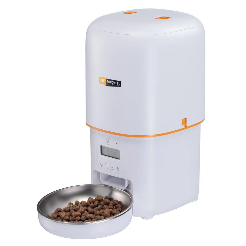 Ferplast Risto Pet Automatic Feeder with Freshness Seal 4L
