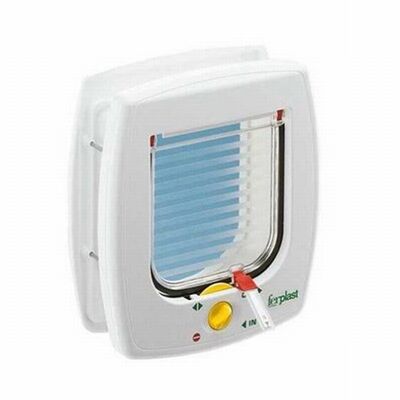 Ferplast Swing 5 White Pet Door for Cats and Small Dogs