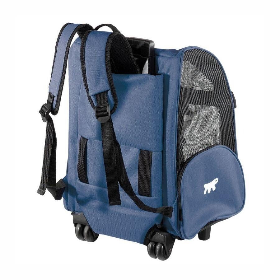 Ferplast Trolley Rolling Pet Carrier Backpack for Travel 32x28x51 cm