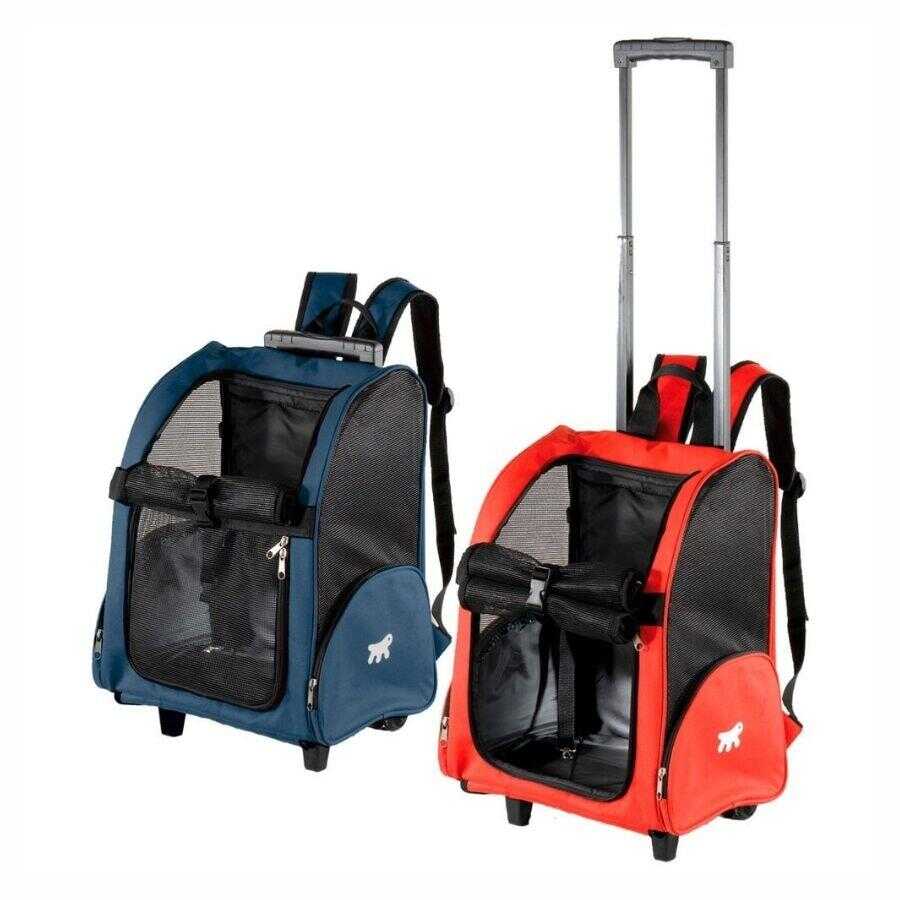 Ferplast Trolley Rolling Pet Carrier Backpack for Travel 32x28x51 cm