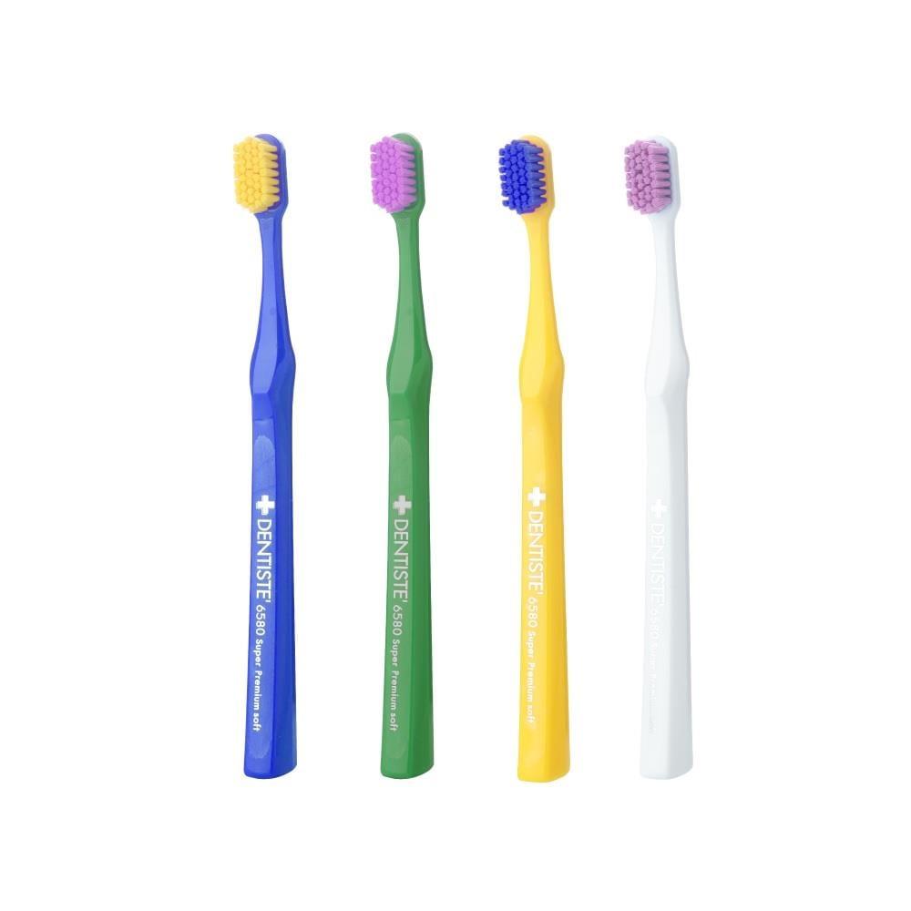 Dentiste Super Premium Soft Manual Toothbrush for Gentle Oral Care - 6580 Ultra-Soft Bristles Dentiste Soft Manual Toothbrush - Gentle Oral Care manual toothbrush, soft bristle toothbrush, adult toothbrush, gentle oral care, super premium toothbrush, oral hygiene, dental care, sensitive teeth, sensitive gums, premium toothbrush, daily oral care