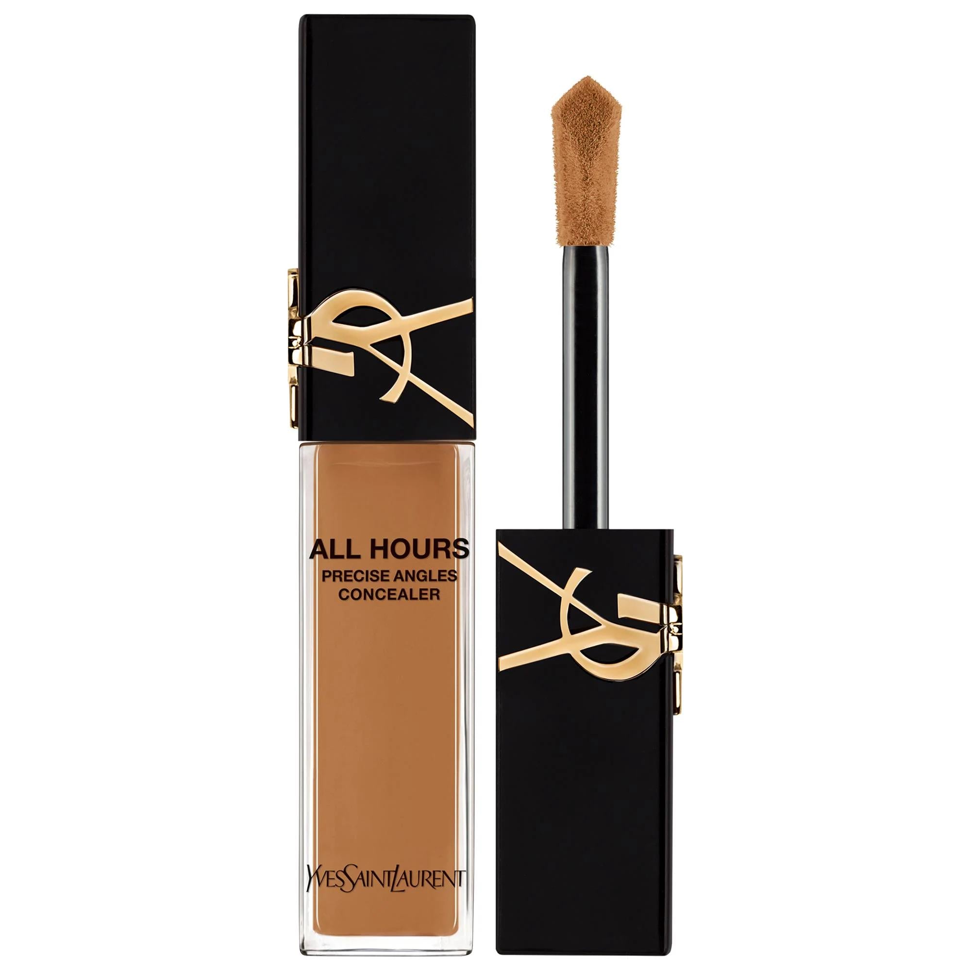 Yves Saint Laurent All Hours: Full Coverage, Creaseless Matte Concealer - 24H Wear, Precise Application, Targets Blemishes, Dark Circles & Fine Lines Yves Saint Laurent Concealer - Full Coverage Matte Finish full coverage concealer, matte finish concealer, long lasting concealer, creaseless concealer, precise angle concealer, concealer with caffeine, concealer with jasmine, soft matte concealer, 24 hour concealer, skincare concealer, concealer, makeup, face makeup, blemishes, dark circles, imperfections, fl