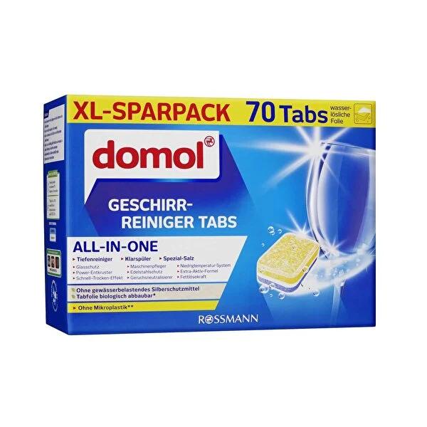 Domol All in One Dishwasher Tablets - 70 Count | Effective Dish Cleaning & Odor Neutralizing Domol All in One Dishwasher Tablets - Effective Cleaning Dishwasher Tablets, All in One Dishwasher Tablets, Domol Dishwasher Tablets, Effective Dish Cleaning, odor neutralizing dishwasher tablets, household cleaning, kitchen essentials, dishwasher detergent, eco-friendly cleaning, cleaning products, kitchenware maintenance
