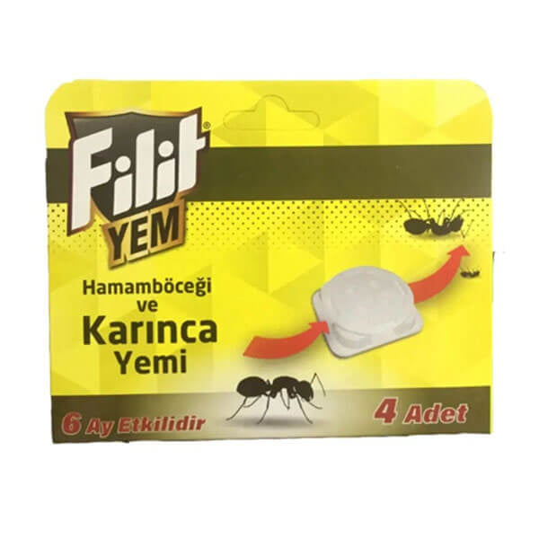 Filit Cockroach and Ant Bait Station Home Pest Control 4-Pack