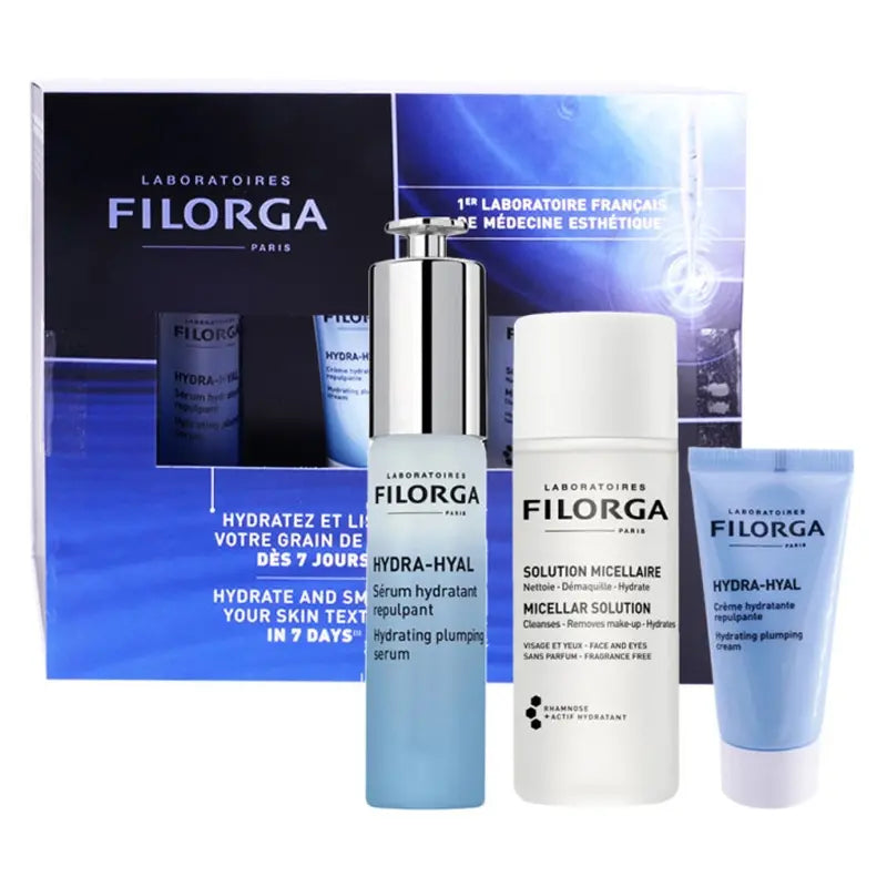 Filorga Hydrating & Smoothing Skincare Set (3 Products)