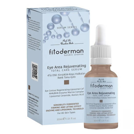 Fitoderman Eye Contour Serum for Dark Circles &amp; Puffiness 30ml