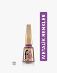Flormar Star Shine: Intense Metallic Nail Polish - Long Lasting, Chip Resistant Formula - Vibrant Color & Shine Flormar Metallic Nail Polish - Chip Resistant & Long Lasting metallic nail polish, pigmented nail polish, long lasting nail polish, chip resistant nail polish, Flormar nail polish, shiny nail polish, nail art polish, metallic nail color, nail polish, nail color, metallic finish, high pigmentation, chip resistant, long lasting, thin brush, intense color, smooth application, fashion-conscious, manic