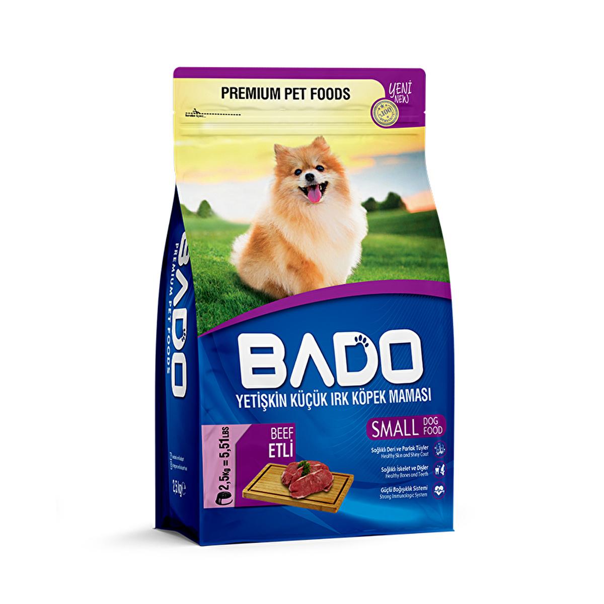 Bado Adult Small Breed Dog Food with Red Meat - High Protein, Grain-Inclusive Premium Nutrition Bado Adult Small Breed Dog Food - Premium Nutrition adult small breed dog food, high protein dog food, grain-inclusive dog food, dog food with Yucca extract, premium dog nutrition, small breed dog nutrition, healthy dog food, dog food for small breeds, red meat dog food, premium pet food